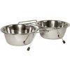 KERBL Dvojitý stojan s miskami pre psov 2 x 900 ml