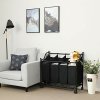 Songmics Zoe 4x35 L čierny