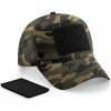 Beechfield Čepice B 638 s nášivkou, 5 panelová COT530638u0799-jungle camo Maskáčová UNI
