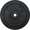 Kotouč LIFEFIT® 20kg, kovový, pro 30mm tyč