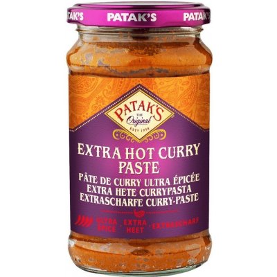 Patak's Kari pasta extra pálivá 283 g