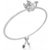 Guess Nežný oceľový náramok s motýlikom Chrysalis JUBB04098JWRHT/U