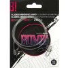 Delphin Bomb! Fluorokarbónová Šnúra s obratlíkmi a karabínou 35cm 13kg 2ks