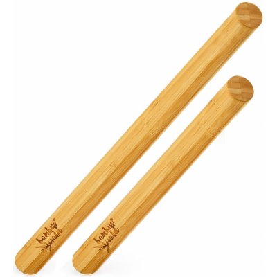Klarstein Valček na cesto, súprava 2 kusov, 30/40 x 3,3 cm, 100 % bambus, hladký povrch (BW-10187-001)