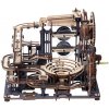 Robotime 3D drevené mechanické puzzle Kuličková dráha Mesto prekážok 294 ks