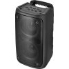 Defender Boomer 20W Bluetooth 20W MP3/FM/SD/USB/AUX/TWS/LED/MIC Karaoke černý reproduktor