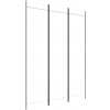 VidaXL Paraván 350178 obojstranný biely 150 x 200 cm