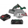 Parkside Performance® Aku ručná kotúčová píla 20 V Phksa 20-Li C4 + Smart akumulátor 20 V/4 Ah + Dvojitá nabíjačka 20 V/4,5 A (800012648)