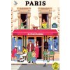 Hachette - Puzzle Paríž, Francúzsko - 1000 dielov