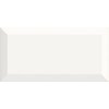 Fabresa UNICOLOR Biselado BISELADO obklad BX Blanco Brillo 10x20 (1m2) 16671