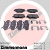 Sada brzdových platničiek kotúčovej brzdy ZIMMERMANN 25757.175.2