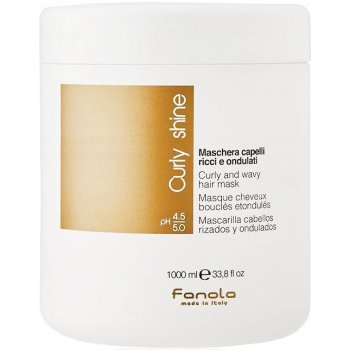 Fanola Curly Shine mask maska na vlnité a kučeravé vlasy 1000 ml