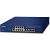 PLANET GS-4210-8P2C PoE switch L2/L4, 10x GbE RJ-45, 2x SFP, 8x 802.3at do 120W, Web/SNMP v3, extend mód 10Mb