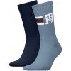 TOMMY HILFIGER – ponožky 2PACK TH men sport classic denim blue-43-46