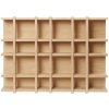 Ferm Living Polica Tilem 6x4 – prírodná/dub