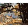 Zuty – Maľovanie Podľa Čísel – Srna Pod Stromom (D. Rusty Rust), 40 × 50 cm, Plátno + Rám 8596530166016