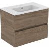 Ideal Standard Eurovit+ - Skrinka s umývadlom, 55x70x44 cm, 2 zásuvky, orech R0573Y9