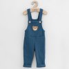 Dojčenské zahradníčky New Baby Luxury clothing Oliver modré 62 (3-6m)