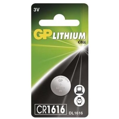 Lítiová gombíková batéria GP CR1616