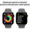 Apple Watch Series 10 GPS + Cellular 42mm Přírodní titan se skálově šedým sportovním řemínkem - S/M