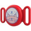 VSETKONAMOBIL 114991 VSETKONAMOBIL PET LOCATE Obal pre Apple AirTag na obojok psa / mačky červený
