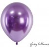 PartyDeco Balónik latexový lesklý Glossy fialový 27 cm