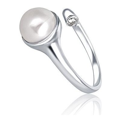 JwL Luxury Pearls strieborný prsteň s pravou perlou JL0624