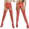 Pančuchy Passion ECO S004 red - stocking Farba: Červená, Veľkosť: S/M/L