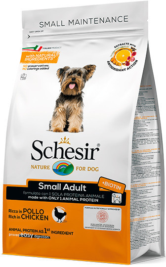 Schesir Dog Small Adult Kuracie s ryžou 2 kg