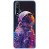 Odolné silikónové puzdro iSaprio - Neon Astronaut - Huawei Nova 5T