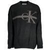 Calvin Klein štylový pánsky pulóver čierna