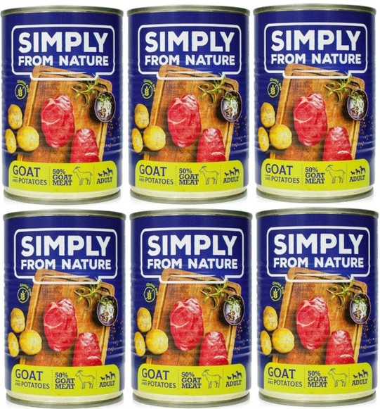 Simply From Nature Kozie mäso a zemiaky 400 g