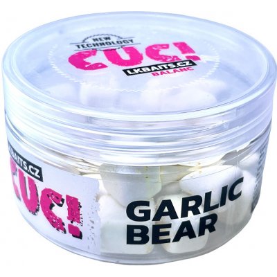 LK Baits CUC Nugget Balanc Fluoro 100 ml 10 mm - Garlic Bear
