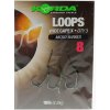 KORDA - Hotové náväzce Loop Rigs Wide Gape X veľ. 8 18 lb 3 ks