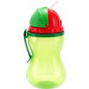 Canpol babies športová fľaša sa slamkou 370 ml zelená