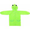 Teddies Pláštenka detská Žaba veľkosť 110 - 120 cm zelená