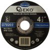 GEKO PREMIUM rezací kotúč na kov 115x1,6 Inox (10/100/400) (Geko G78203)