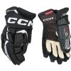 CCM Rukavice CCM Jetspeed FT6 Pro SR, čierna-biela, Senior, 14