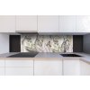 DIMEX | Dibond doska za kuchynskú linku | DBW-18060-220 Dizajnový kvetinový vzor | 180 x 60 cm + Dibond obkladová doska Dimex do kuchyne Dizajnový kvetinový vzor v rozmere 180 x 60 cm