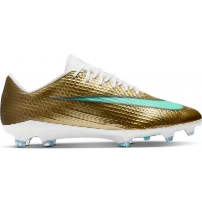 Nike ZOOM MERCURIAL SUPERFLY 11 PRO FG KM Zlatá Tyrkysová Biela