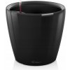 Kvetináč Lechuza Classico LS 28 čierny lesklý