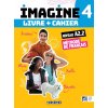 Imagine 4 A2.2 - Tout en un livre + cahier - 3 unités
