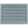 Dalap Ventilačná mriežka z vysoko kvalitného extrudovaného hliníka 350x200 mm, sivá