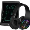 BEZDRÔTOVÉ SLÚCHADLÁ NA UŠI S BLUETOOTH + ZMAZATEĽNÝ TABLET PRE DETI