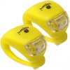 Súprava svetiel na bicykel DPM SP0501, reflexná žltá