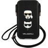 KARL LAGERFELD Univerzálne vrecko na mobil so šnúrkou - Karl Lagerfeld, Karl a Choupette L (6,1