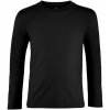 Detské tričko s dlhým rukávom SOL´S Imperial - čierna 8 Y