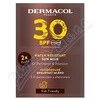 Dermacol Opalovací mléko voděodolné SPF30 2x15ml
