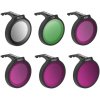 Sada 6 filtrov pre dron DJI Neo - Sivé ND8, ND16, ND32, ND64, CPL, MCUV