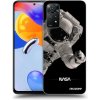 Picasee silikónový čierny obal pre Xiaomi Redmi Note 11 Pro 5G - Astronaut Big
